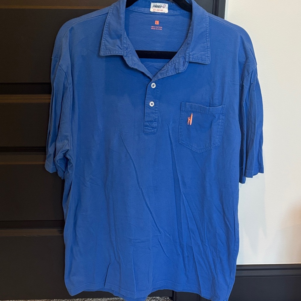johnnie-O Vibrant Blue Polo Shirt
